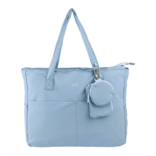 Oxford Endless Tote Bag 14L - Amplio Compartimento - 9 Bolsillos - Incluye Neceser Interior, Monedero y Tarjetero - Color Azul