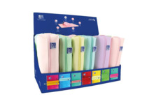 Oxford Kangoo Live & Go Expositor de 22 Estuches Rectangulares (10 pequeÃ±os, 8 medianos, 4 grandes) - Goma Elastica para unirlo