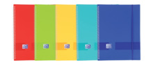 Oxford Live & Go A4 Carpeta de Fundas Espiral - Tapa de Plastico Opaco - 20 Fundas