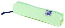 Oxford Live & Go Estuche Cuadrado PequeÃ±o - Material Acolchado - Goma Elastica para unirlo al Cuaderno - Color Verde
