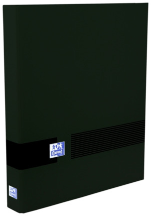 Oxford & You A4+ Tapa Extradura Carpeta de Anillas - Tamaño A4+ - Resistente Tapa Extradura - Lomo de 40mm - 4 Anillas de 25mm - Color Negro