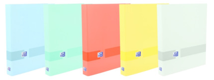 Oxford & You A4+ Tapa Extradura Carpeta de Anillas - Tamaño A4+ - Tapa Resistente - Lomo de 40mm - 4 Anillas de 25mm - Colores Surtidos