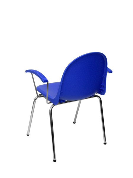 Pack 4 sillas Ves plástico azul (5)