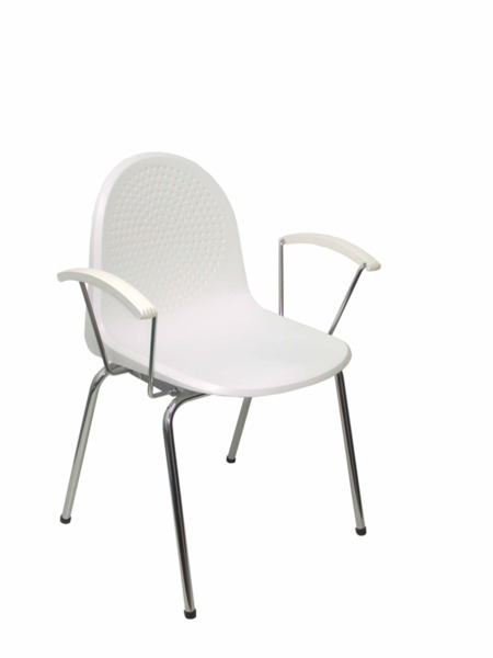 Pack 4 sillas Ves plástico blanco (1)