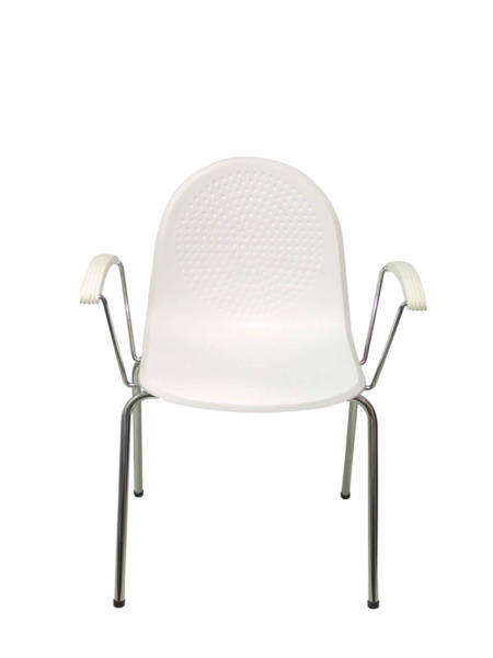 Pack 4 sillas Ves plástico blanco (2)