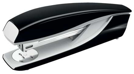 Petrus 2002 Grapadora Metalica - Hasta 40 Hojas - Grapado Cerrado, Abierto y Clavado - Color Negro