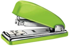 Petrus 226 WOW Grapadora Metalica + Caja de 200 Grapas - Hasta 30 Hojas - Grapado Cerrado, Abierto y Clavado - Color Verde Metal