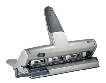 Petrus 514 Taladro Perforador de Punzones Moviles - Hasta 30 Hojas - Hasta Formato A2 - Para hacer hasta 6 Agujeros - 4 Punzones