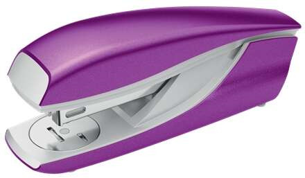 Petrus 635 WOW Grapadora Metalica + Caja de 200 Grapas - Hasta 30 Hojas - Extraegrapas Integrado - Grapado Cerrado, Abierto y Cl