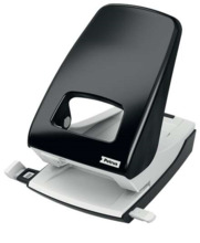 Petrus 95 Taladro Perforador Metalico - Hasta 40 Hojas - Marcas de Formato - Facil Vaciado - Punzones 5.5mm