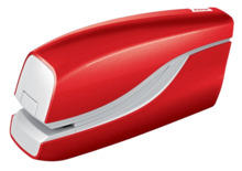 Petrus WOW E-310 Contactless Grapadora Electrica - Hasta 10 Hojas - Grapado Cerrado - Utiliza Grapas Petrus NÂº10 - Color Rojo M