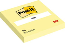 Post-it Bloc de 100 Notas Adhesivas Removibles Canary Yellow 76x76mm - Papel con Certificacion PEFC - 7100103157 - Color Amarill