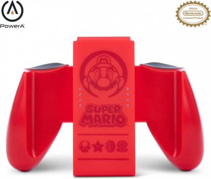 PowerA Comfort Grip Joy-Con para Nintendo Switch - Super Mario Red