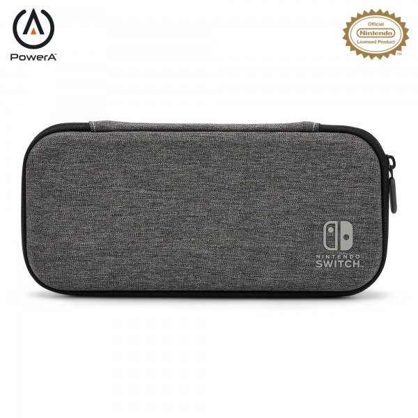 PowerA Estuche Slim para Nintendo Switch Modelo Oled, Nintendo Switch y Nintendo Switch Lite - Charcoal