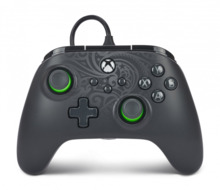 PowerA Mando con Cable Advantage para Xbox Series X|S -  Green Hint