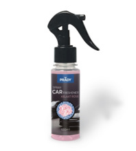 Prady Ambientador Coche Kelaat Rose - Frasco de 100 ml - Spray Pulverizador