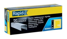 Rapid Caja de 5000 Grapas NÂº13 - Alambre Duro de Alto Rendimiento - Patilla de 6mm