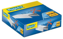 Rapid Duax Strong Caja de 1000 Grapas para Gruesos - Grapa hasta 170 Hojas - Alambre Galvanizado de Alto Rendimiento - Patilla d