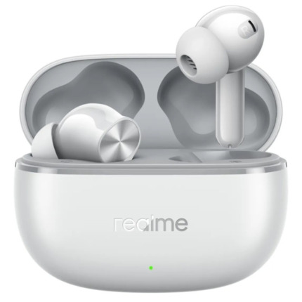 Realme Buds T200 Lite Auriculares True Wireless - Bluetooth 5.4 - 4 Microfonos - 7 Horas Autonomia - Color Gris