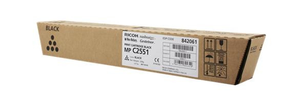 Ricoh Aficio MP-C2051/MP-C2551 Negro Cartucho de Toner Original - 842061/841504/841587/842465