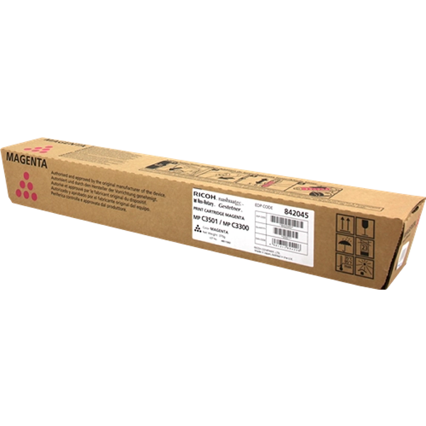 Ricoh Aficio MP-C2800/MP-C3300/MP-C3001/MP-C3501 Magenta Cartucho de Toner Original - 841126/842045/841426