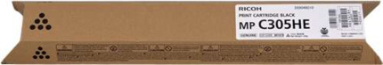 Ricoh Aficio MP-C305/MP-C305SPF Negro Cartucho de Toner Original - 842079/841618/MPC305HEBK