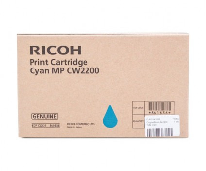 Ricoh Aficio MP-CW2200SP Cyan Cartucho de Tinta Original - 841636/MP CW2200C