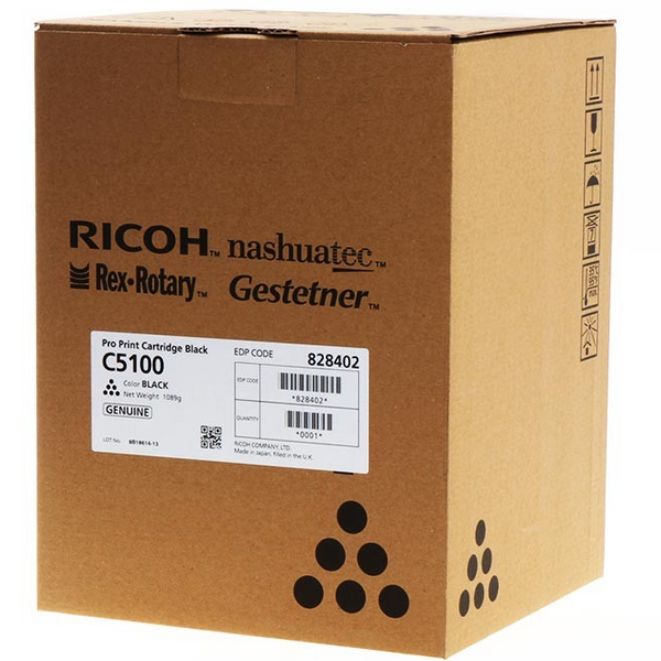 Ricoh Pro C5100/C5110 Negro Cartucho de Toner Original - 828402