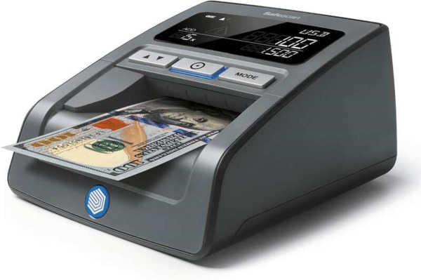 Safescan 185-S Verificador de Billetes - Verificacion Precisa de Billetes - Deteccion de Falsificaciones - Verificacion Multidir