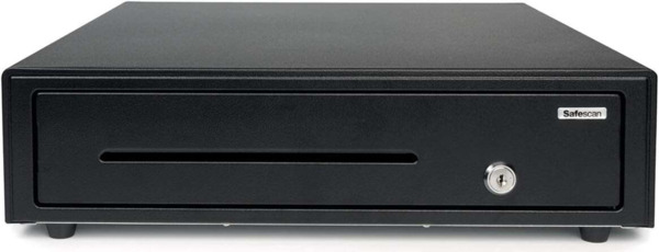 Safescan SD-4141 Cajon Portamonedas - 8 Compartimentos para Monedas - 4 Compartimentos para Billetes - hasta 1 Millon de Apertur