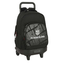 Safta F.C.Barcelona Mochila con Carro - Extraible - Bolsillo Frontal - Portabotellas - Tirador Doble - Hombreras Acolchadas - As