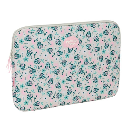 Safta Minnie Mouse Minty Funda para Portatil hasta 15.6" - Interior Acolchado - 3.80L - Proteccion contra Golpes - 395x35x275mm - Color Rosa Pastel