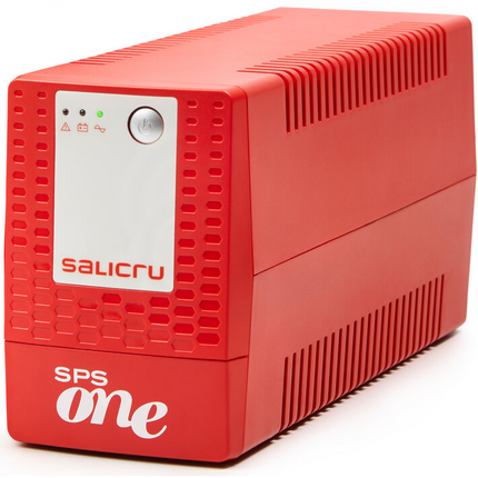 Salicru SPS 900 ONE IEC Sistema de Alimentacion Ininterrumpida - SAI/UPS - de 900 VA Line-interactive - Tipo de Tomas IEC - Color Rojo
