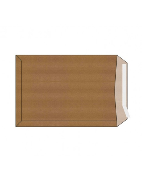 Sam Pack de 1000 Sobres de Papel Kraft 70grs - Medidas 100x145mm - Autoadhesivo con Tira de Silicona - Color Marron