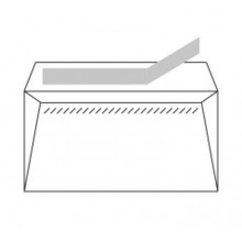 Sam Pack de 500 Sobres Americanos de Papel Offset 90grs - Medidas 115x225mm - Autoadhesivo con Tira de Silicona - Color Blanco