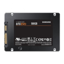 Samsung 870 EVO Disco Duro Solido SSD 500GB 2.5 SATA3