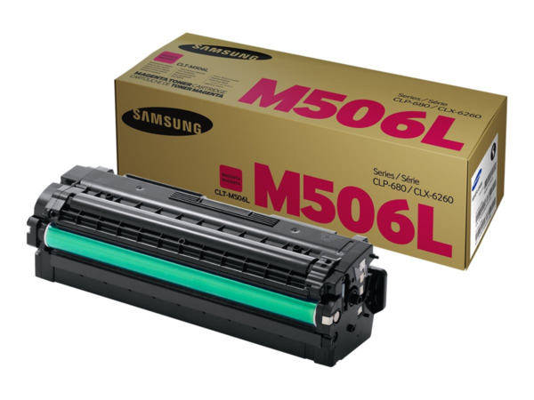 Samsung CLP680/CLX6260 Magenta Cartucho de Toner Original - CLT-M506L/SU305A