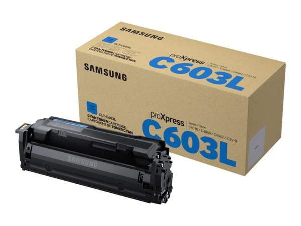 Samsung CLT-C603L Cyan Cartucho de Toner Original - SU080A