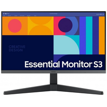 Samsung Essential Monitor S3 24" Full HD - LCD - IPS - 16:9 - 100 Hz - Ángulo de vision 178° - Color Negro