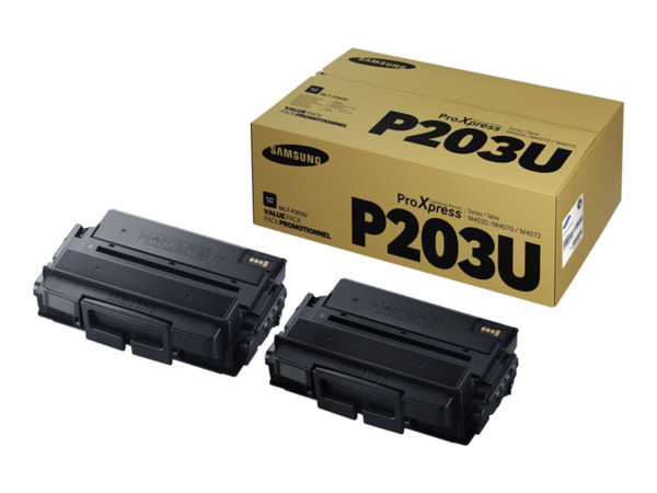 Samsung MLT-P203U Negro Pack de 2 Cartuchos de Toner Originales - SV123A