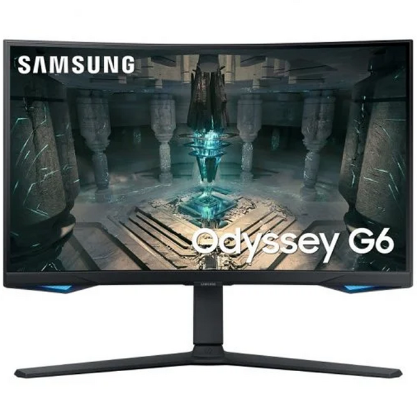 Samsung Odyssey G6 Monitor 32" LED VA Curvo QHD 240Hz FreeSync Premium Pro - Respuesta 1ms - Ajustable en Altura, Giratorio e In
