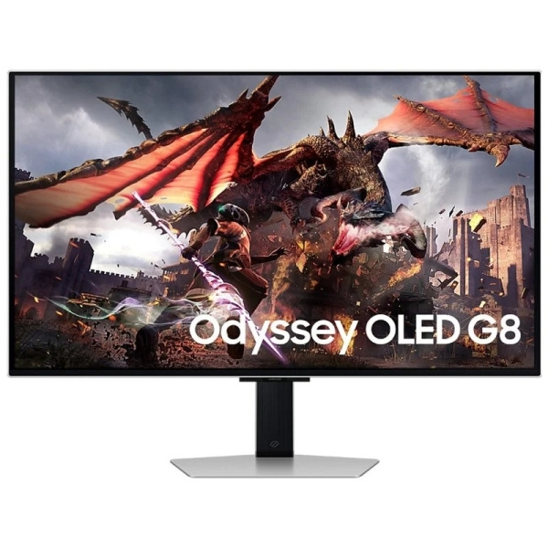Samsung Odyssey G8 Monitor 32" OLED UltraHD 4K 240Hz FreeSync Premium Pro - Respuesta 1ms - Ajustable en Altura, Giratorio e Inc