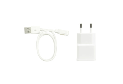 Savefamily Cargador de pared + Cable para Relojes Savefamily - 5V - Color Blanco