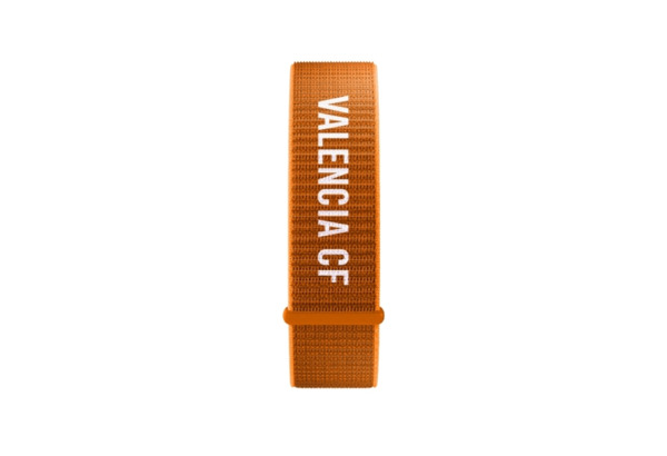 Savefamily Correa de Tela para Savewatch Plus Edicion Valencia CF - Color Naranja
