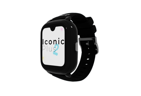 Savefamily Reloj Inteligente Infantil Iconic Plus 2 con GPS y Llamada - IP67 - Bateria 850mAh - IA - Color Negro