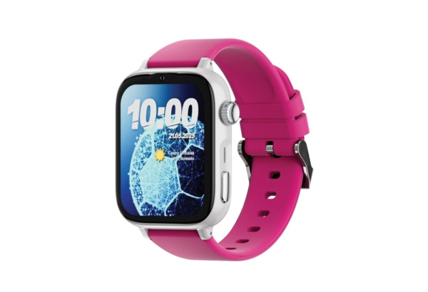 Savefamily Reloj Inteligente Infantil SaveWatch Plus 2 - Pantalla Amoled - Carcasa Blanca - Correa Silicona Lollipop