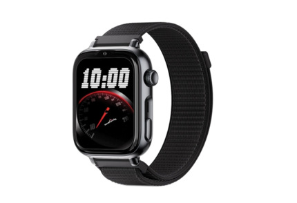 Savefamily Reloj Inteligente Infantil SaveWatch Plus 2 - Pantalla Amoled - Carcasa Negra - Correa Tela Negra