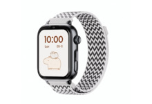 Savefamily Reloj Inteligente Infantil SaveWatch Plus 2 - Pantalla Amoled - Carcasa Negra - Correa Tela Zigzag