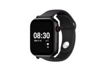 Savefamily Reloj Inteligente Infantil SaveWatch Plus con GPS y Llamada - IP67 - Boton SOS - Carcasa Negra - Correa Silicona Negr