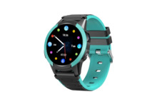 Savefamily Reloj Inteligente Infantil Slim con GPS y Llamada - IPX7 - Camara Lateral - Pantalla IPS 1,28" - Color Verde